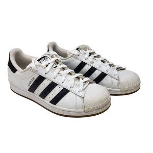 Adidas Originals Superstar White & Black Low-Top Sneakers Men's Size 7